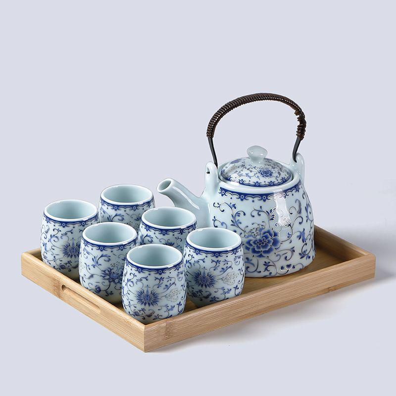 Tea sets Tea Set - White porcelain - INFINITE TOMATO