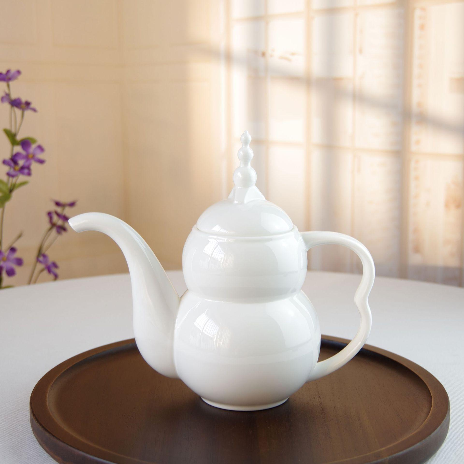 Pot Tea Set - Bone China - INFINITE TOMATO