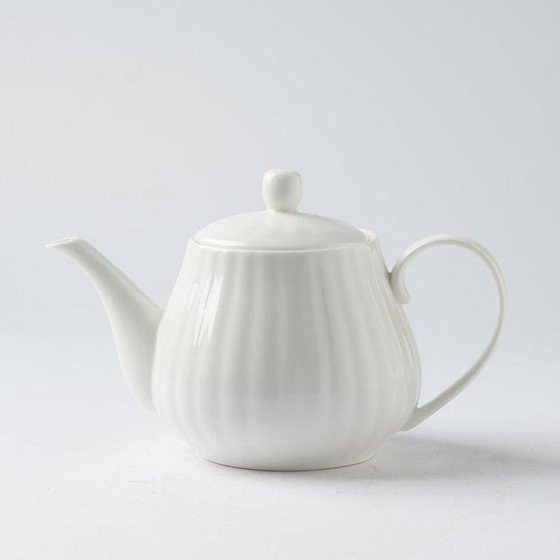 Pot Tea Set - Bone China - INFINITE TOMATO